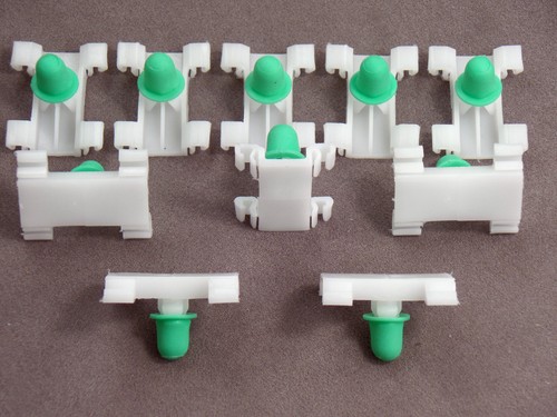 10x zierleisten klammer clips - 10x,