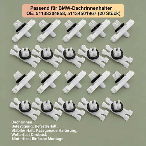 20x zierleisten clips für bmw - zierleisten,