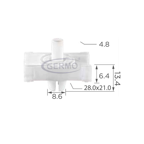 Befestigungs clip klammer - x, befestigungs-clip